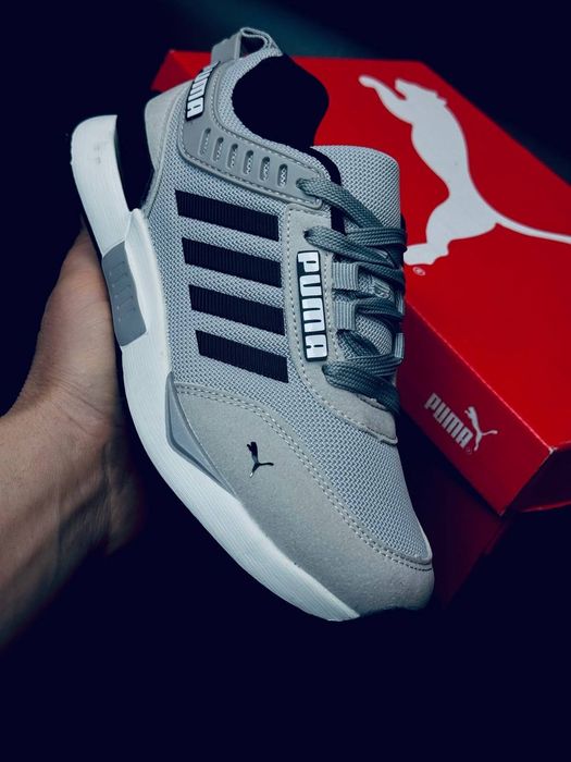 Puma жіночі кросівки сірі весінні/ зручні та комфортні кросівки пума