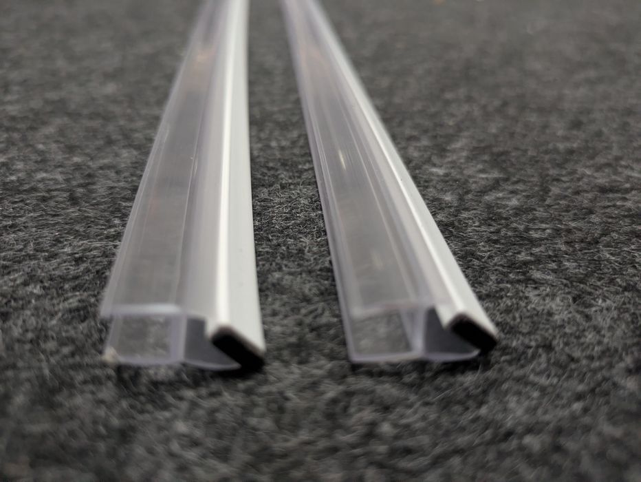 Uszczelki magnetyczne do kabiny prysznicowej 200 cm – komplet 2 szt. – nowe