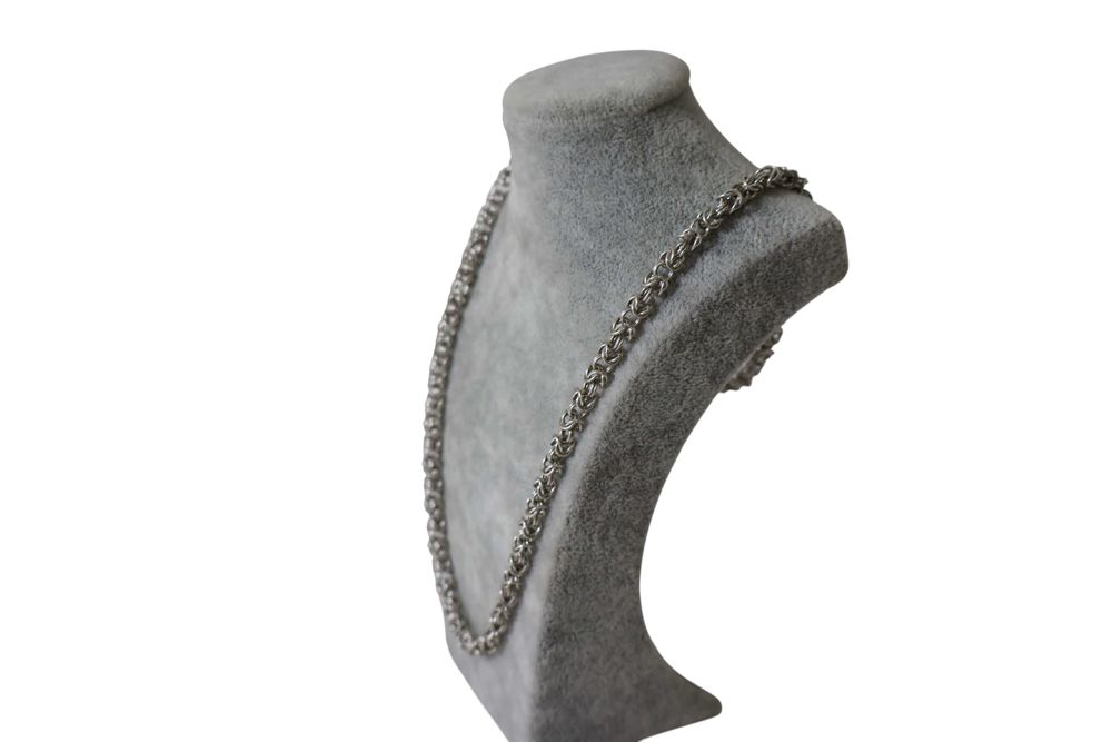 wyjątkowy srebrny  ŁAŃCUSZEK  30,86G 925