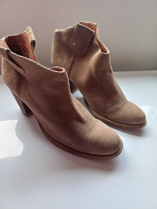 Botas castanhas Mango