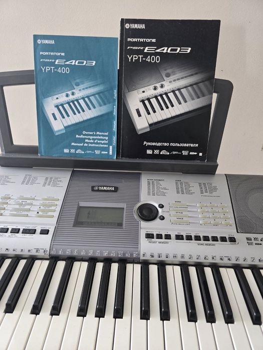 Синтезатор Yamaha E403 с подставкойй
