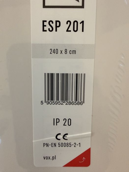listwy przypodłogowe VIX 240 x 8 sztuk 7 białe