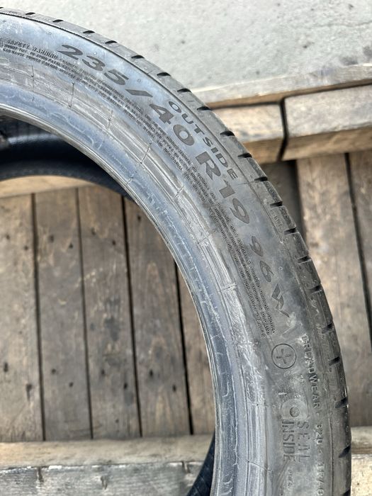Шини 235 40 19 96W XL Pirelli Cinturato P7 пара
