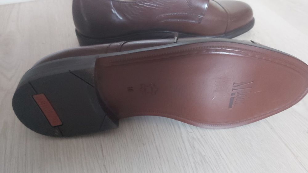 Nowe buty męskie z Holandii M.John skora naturalna