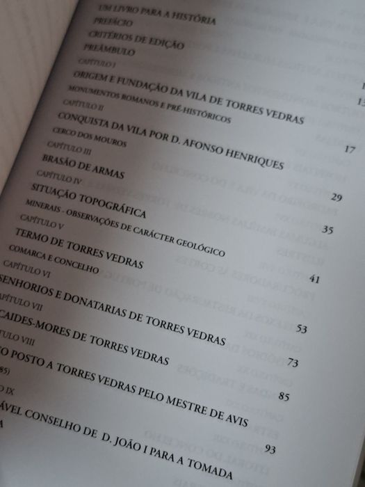 Monografia sobre a história de Torres Vedras por Julio Vieira