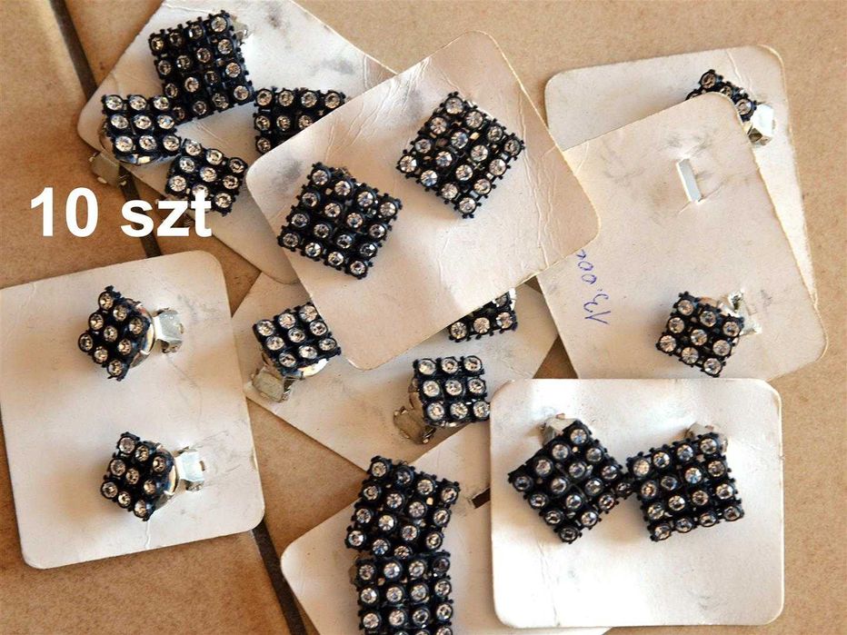 Biżuteria , kolczyki tanio i duzo