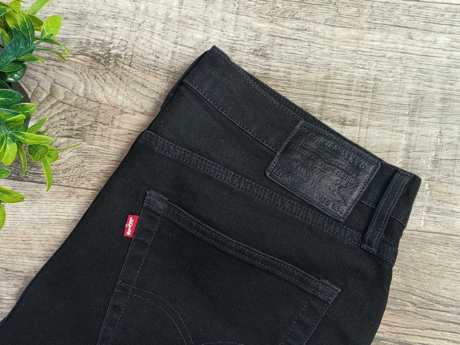 [W36 L34] LEVIS 501 Джинси широкі левіс чорний 505, 550, 502