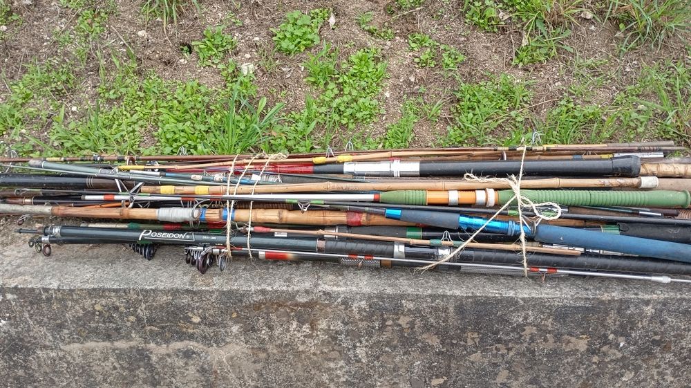 Vário material de pesca