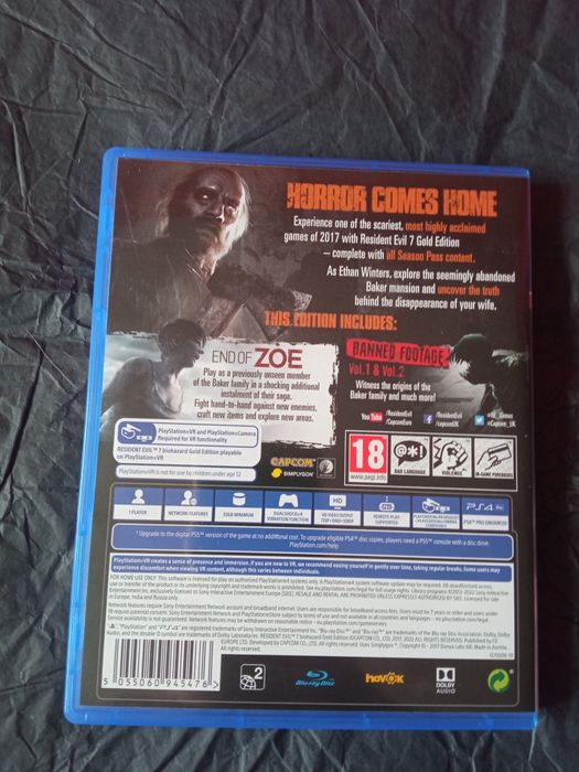 Gra Resident Evil 7 na PS4