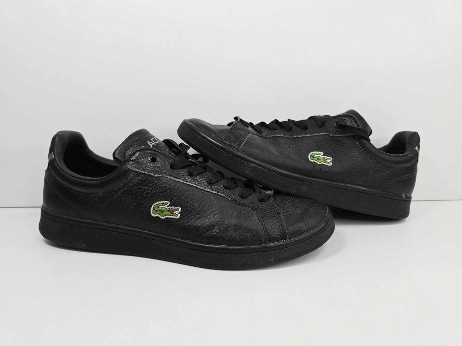 BUTY LACOSTE  Carnaby Leather Black r. 40,5
