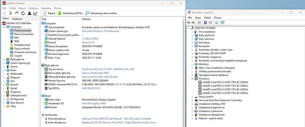 Lenovo ThinkCentre M83 Thin