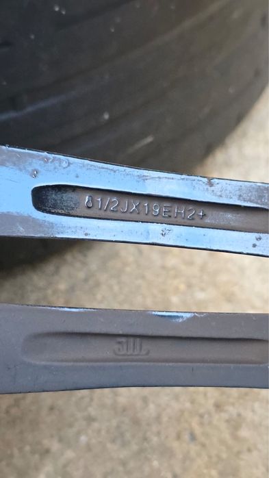 Jantes Audi 19 c pneu