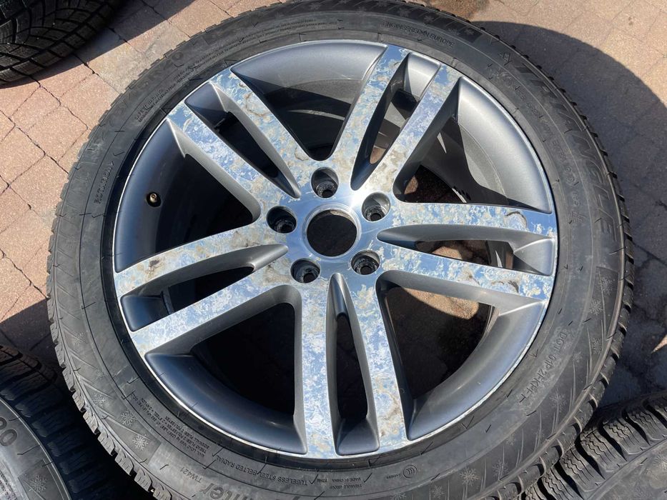 4057. Koła zimowe Audi Q7 4L oryginał 275/45/20 opony 2025r 8mm