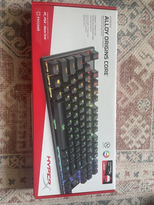 Механічна клавіатура HyperX Alloy Origins Core (HyperX Red Switches)