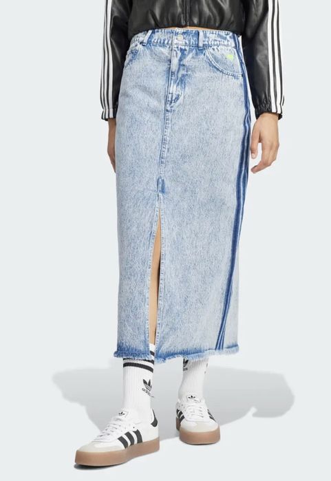 Юбка adidas Kseniaschnaider Denim Maxi Originals