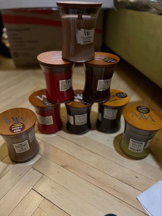 Свічки WoodWick … різні аромати