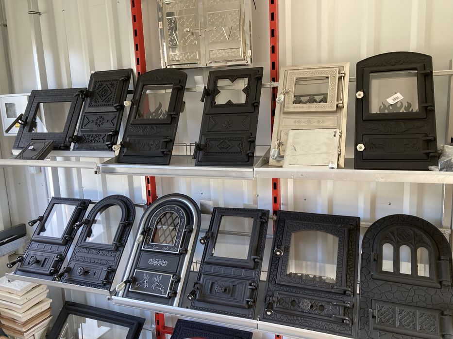 Двері камінні пічні