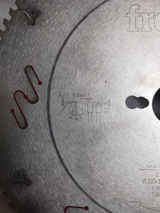 Пила freud lu3 d0600 made in italy