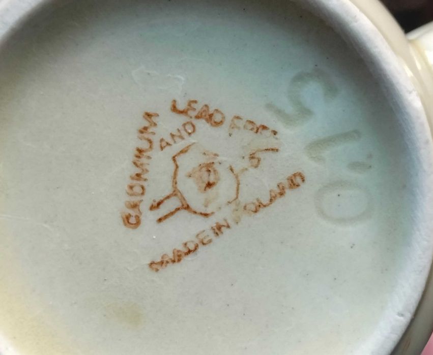 Serwis kawowy porcelanowy Pruszków PRL
