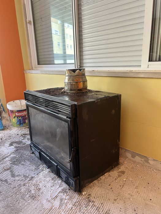 Recuperador de Calor a Lenha com Ventilador – Bom Estado
