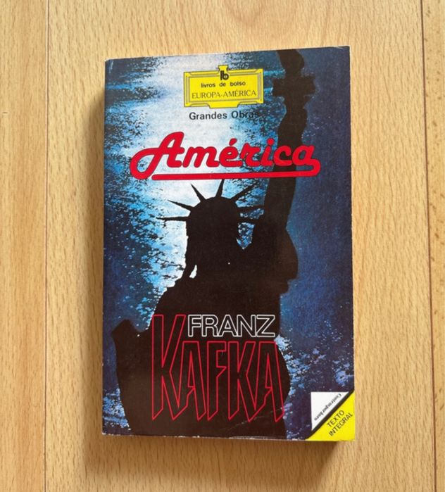 Livro “America” de Franz Kafka