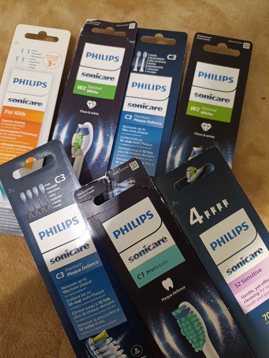 Змінні насадки до зубної щітки Fillips .Оригінал.