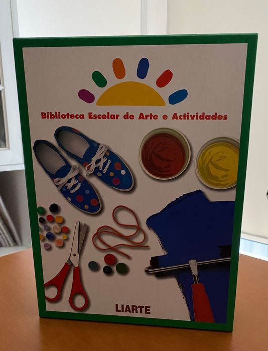 Coleção de 6 livros “Arte e atividades” - Liarte