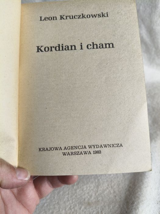 Książka Kordian i cham 55