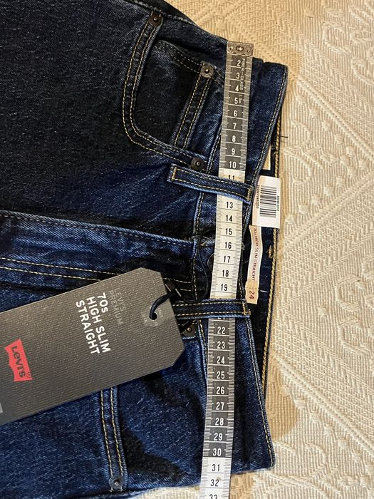 Levi’s 70’S High slim Straight jeans w24x31