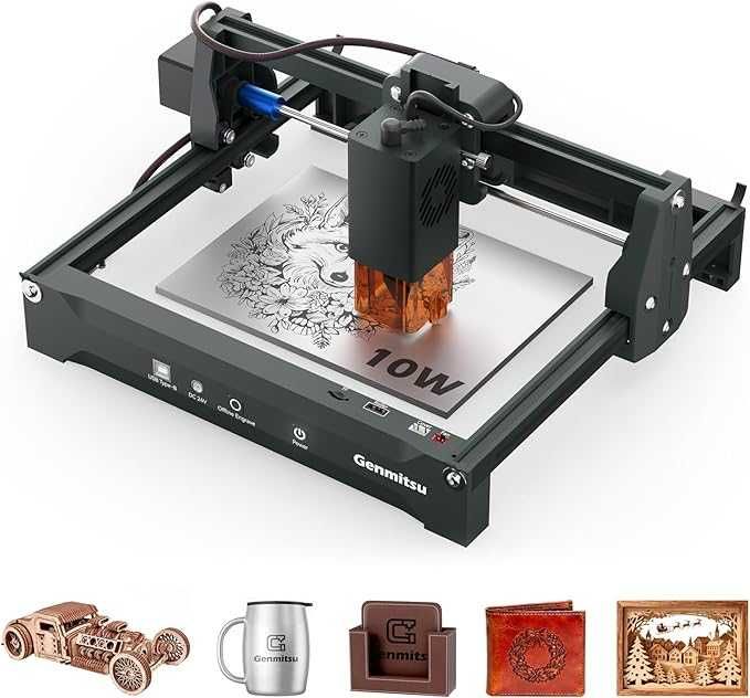 Grawerka laserowa Genmitsu 10 W Maszyna do grawerowania laserowego