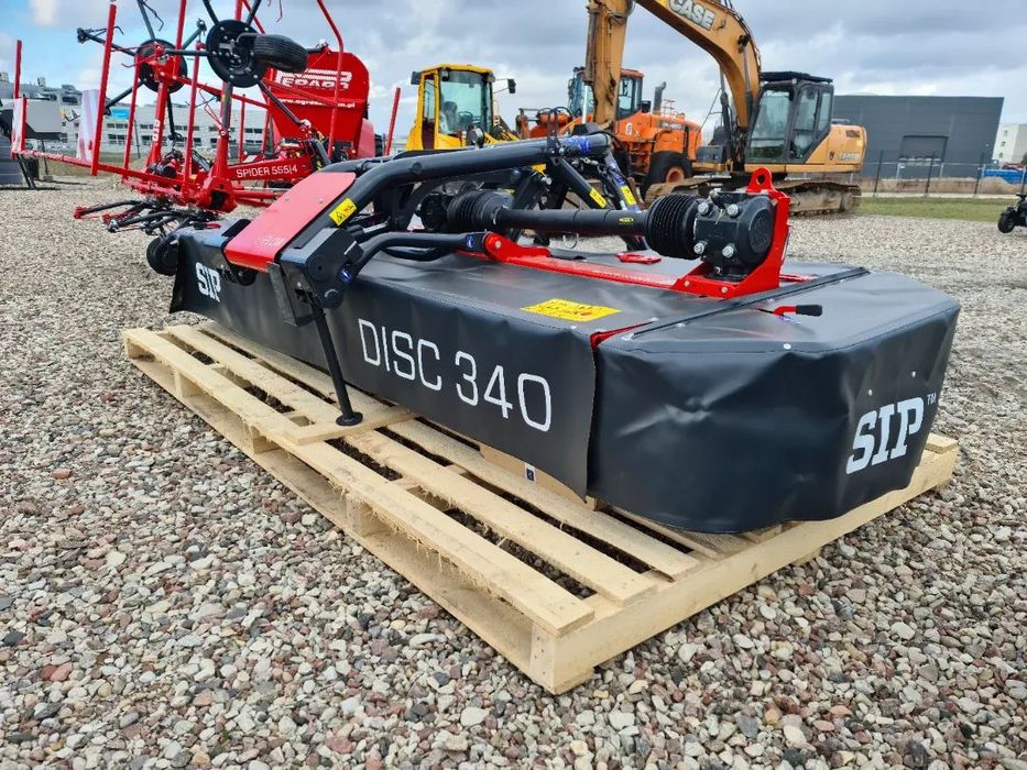 SIP SILVERCUT DISC 340F  Kosiarka czołowa SIP SILVERCUT DISC 340F S FLOW ( Samasz, Pottinger )