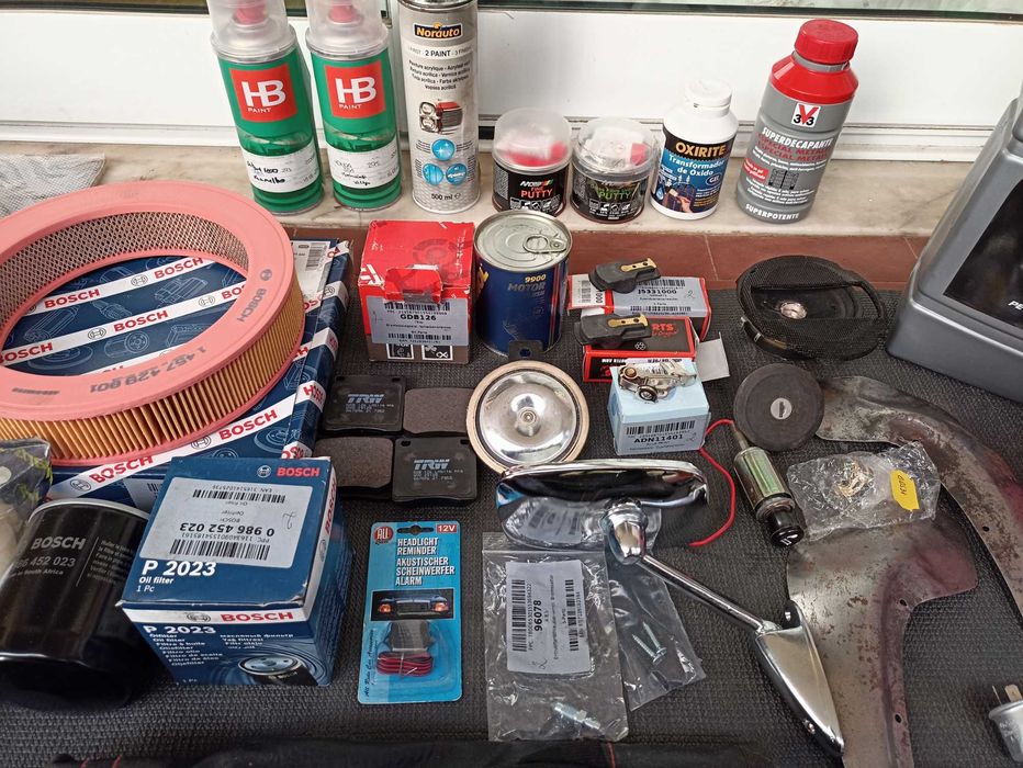 Kit completo de manutenção Datsun 1200
