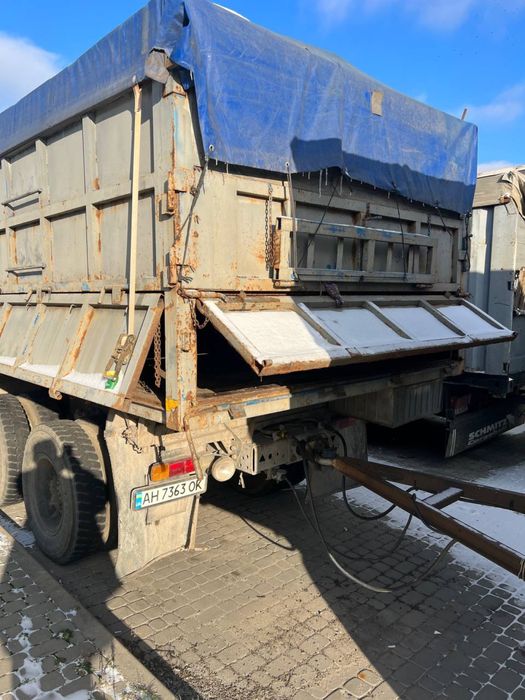 КАМАЗ 55102 колхозник з причепом