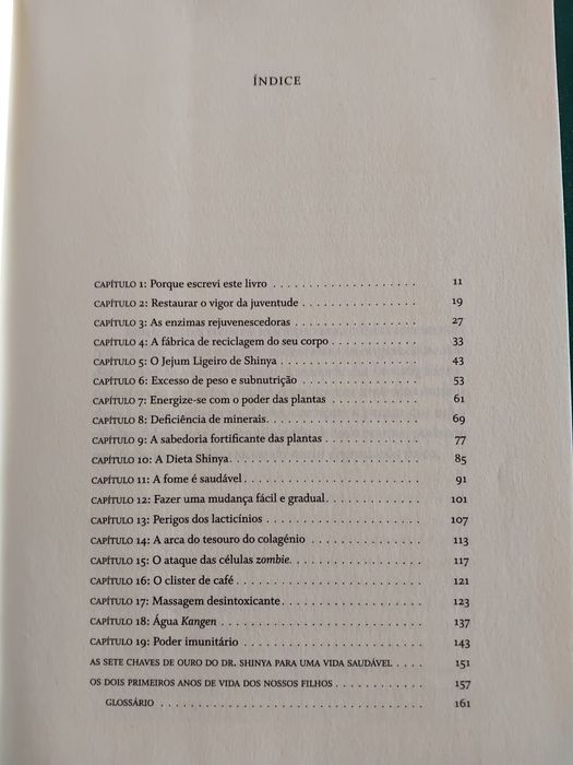 Livro “A Enzima Para Rejuvenescer”