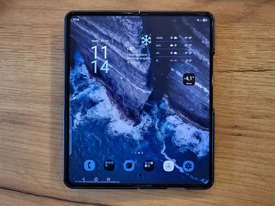 Samsung Fold 5 512/12 pudełko dowód zakupu rysik S Pen etui