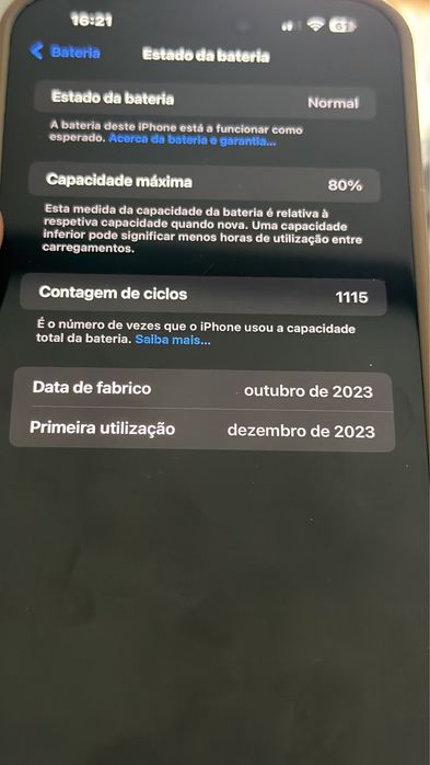 Iphone 15 em boas condicões