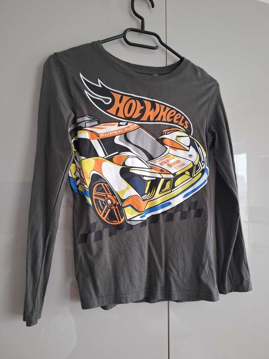 bluzka dziecięca z długim rękawem 134 H&M hotwells