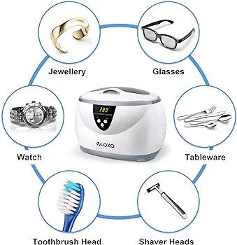 Vloxo cd-3800a myjka ultradźwiękowa 600ml