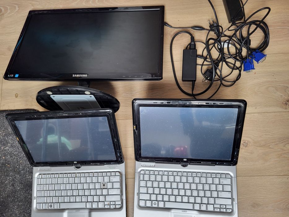 Laptop HP pavilion Tx2500 + monitor Samsung. Warszawa Białołęka • OLX.pl