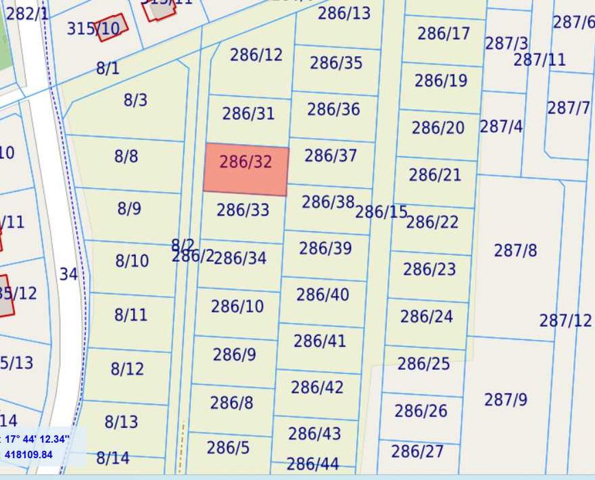 Działka na sprzedaż CEWICE numer 286/32