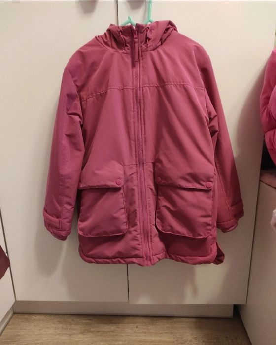 Parka ciepła kurtka zimowa 134