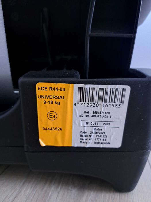 Fotelik Maxi-cosi 9-18kg