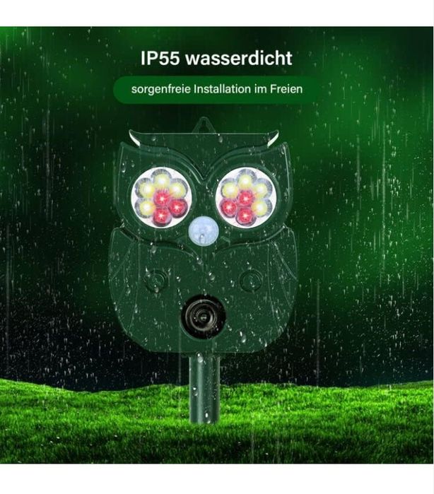 Ultradźwiękowy odstraszacz zwierząt