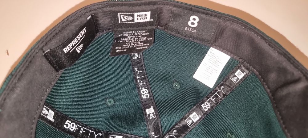 50 sztuk na świecie oryginalna czapka New Era 59Fifty w kolorze zielon
