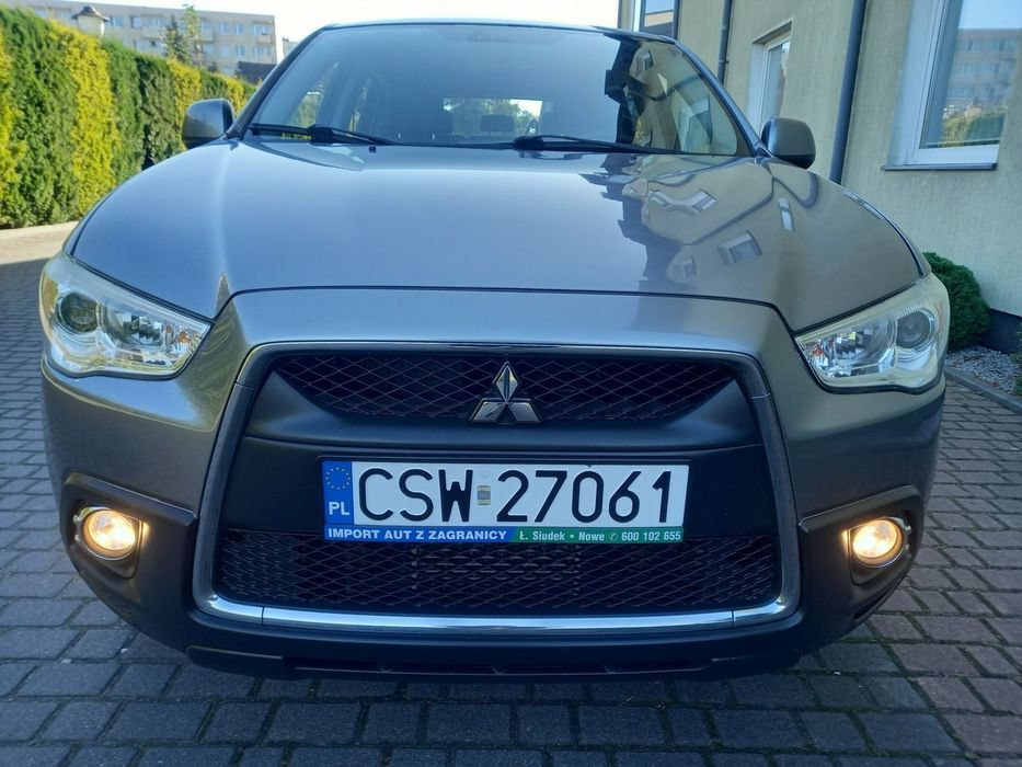 Mitsubishi ASX 1.8DID 6-Biegów Skóry Klimatyzacja Bezwypadkowy Zarejestrowany Zadbany