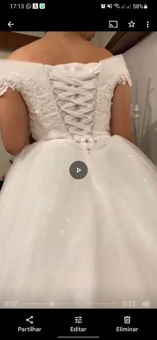 Vestido de noiva estilo romântico