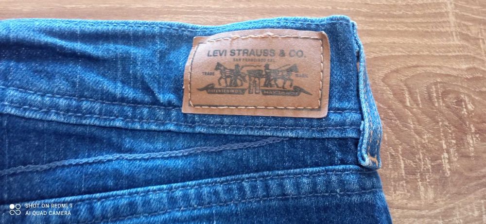 Spódniczka jeansowa Levi’s Levis rozmiar 7, używana, dobry stan