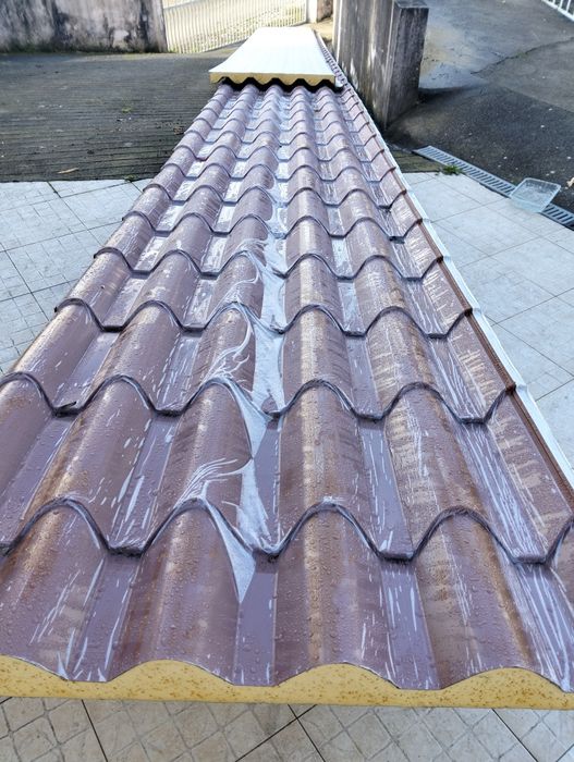 Chapa a imitar a telha atenção baixa de preço