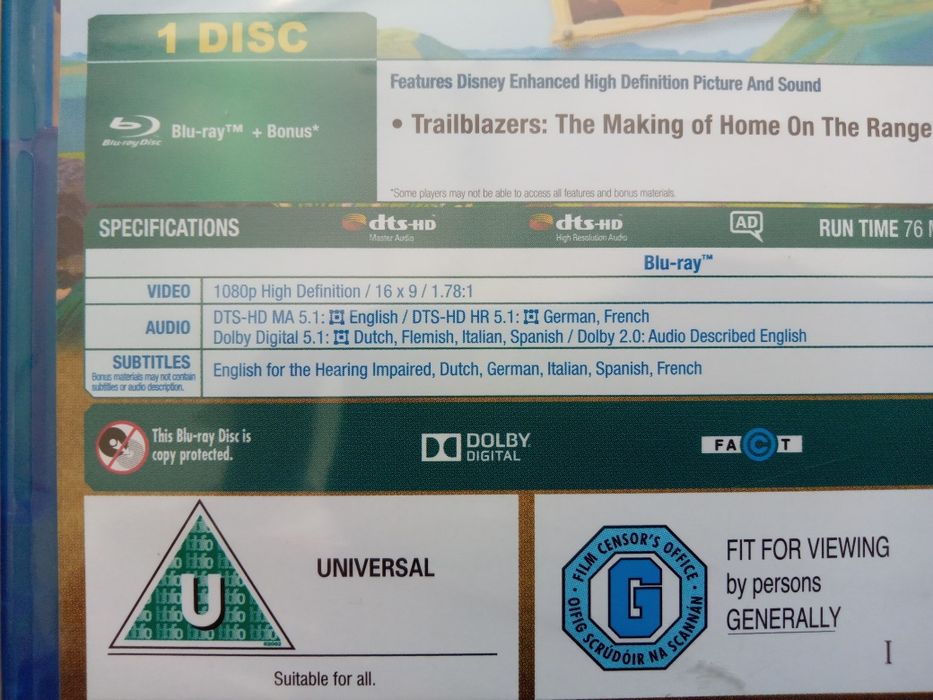 Rogate ranczo bluray Disney nowy w folii