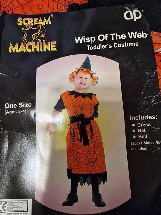 Новорічний костюм або на хеловін "павутинка"